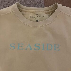 Seaside Style Cream Sweatshirt